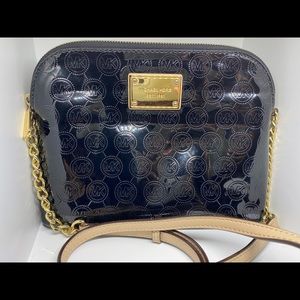 Michael Kors Black Patent Leather Purse